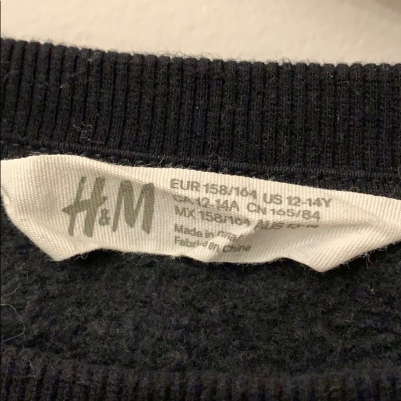 Cute H&M black girls sweater - Picture 5 of 6